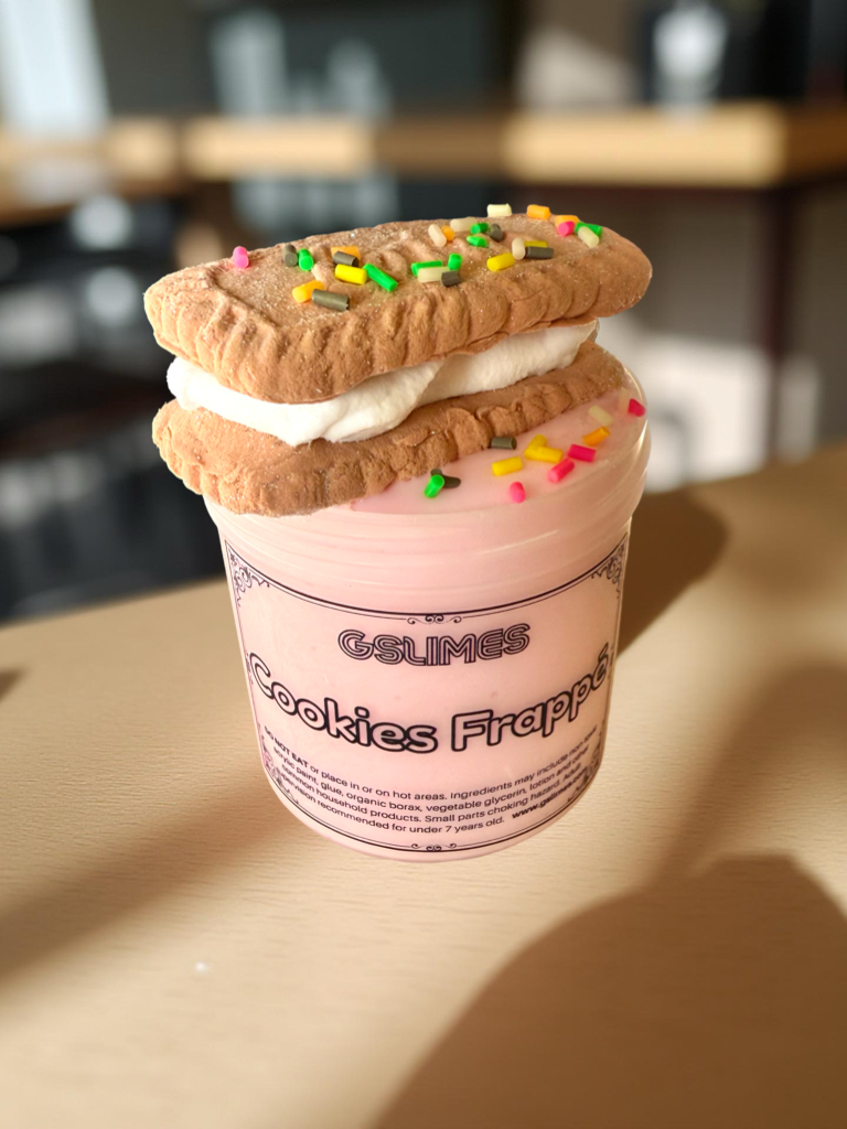 New! DIY Cookies Frappé Slime
