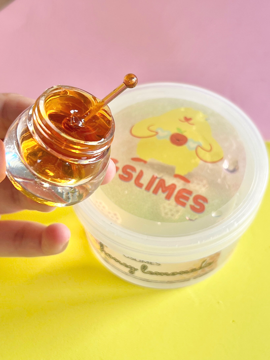 Honey Jar Honey Lemonade Clear Slime