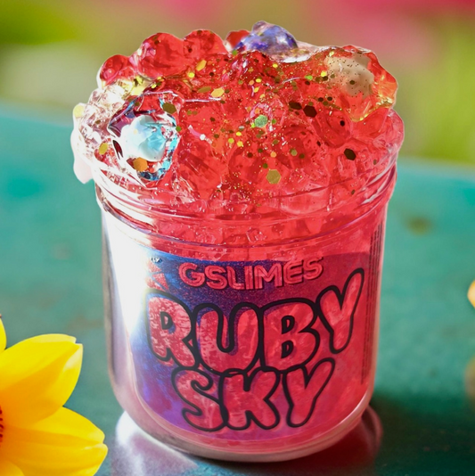 Chunky Slime Ruby Sky