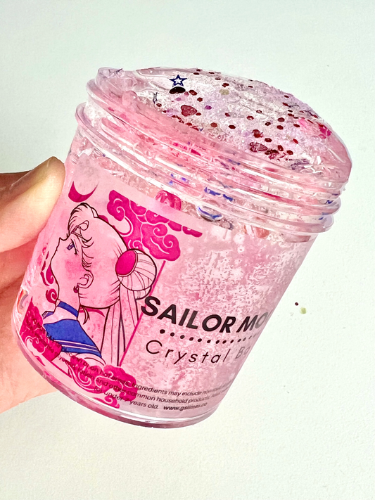 Sailor Moon Crystal Ball Glossy Soft Thick Clear Slime
